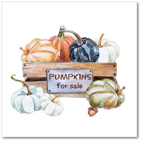 Pumpkins for Sale -Printable Art