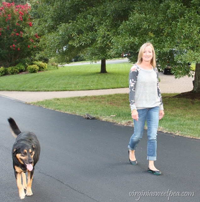 Stitch Fix September 2017 - Pink Clover Delino Knit Top and Kut from the Kloth Kate Boyfriend Jean - virginiasweetpea.com