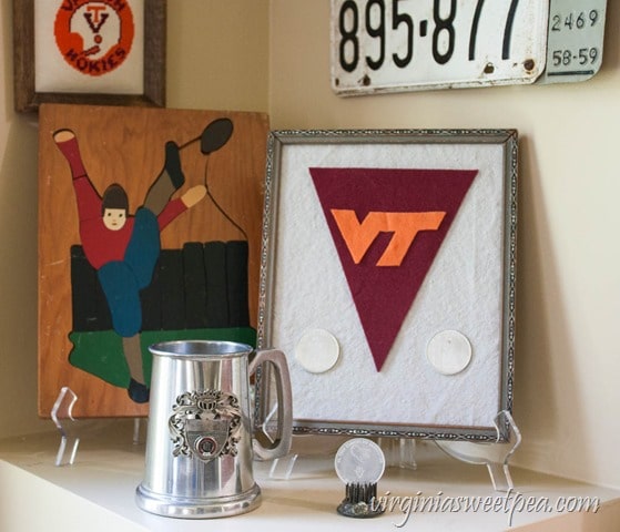 Vintage Virginia Tech Memorabilia and a Vintage Football Puzzle from the 1940's - virginiasweetpea.com