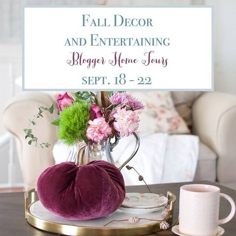 Fall Decor and Entertaining Blogger Home Tours