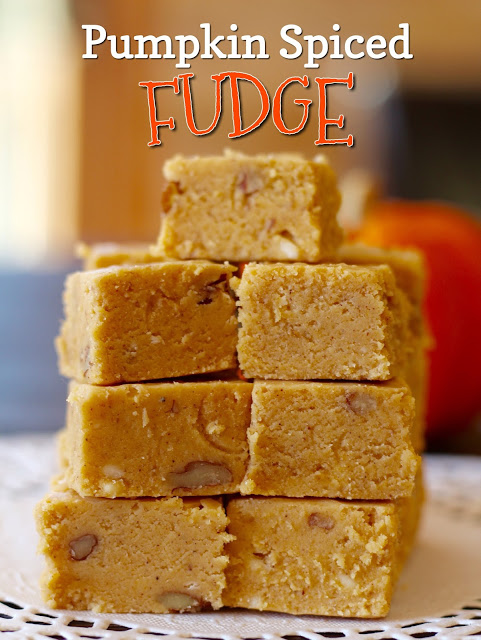 Pumpkin Spiced Fudge