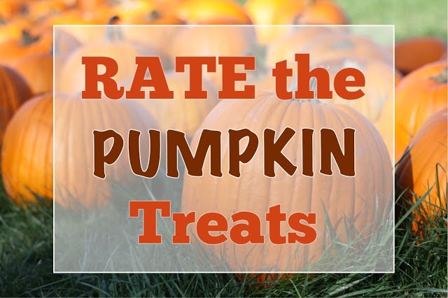 Rate the Pumpkin Treats