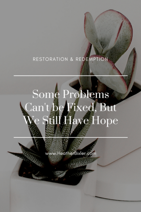 Some Problems Can't be Fixed but We Still Have Hope