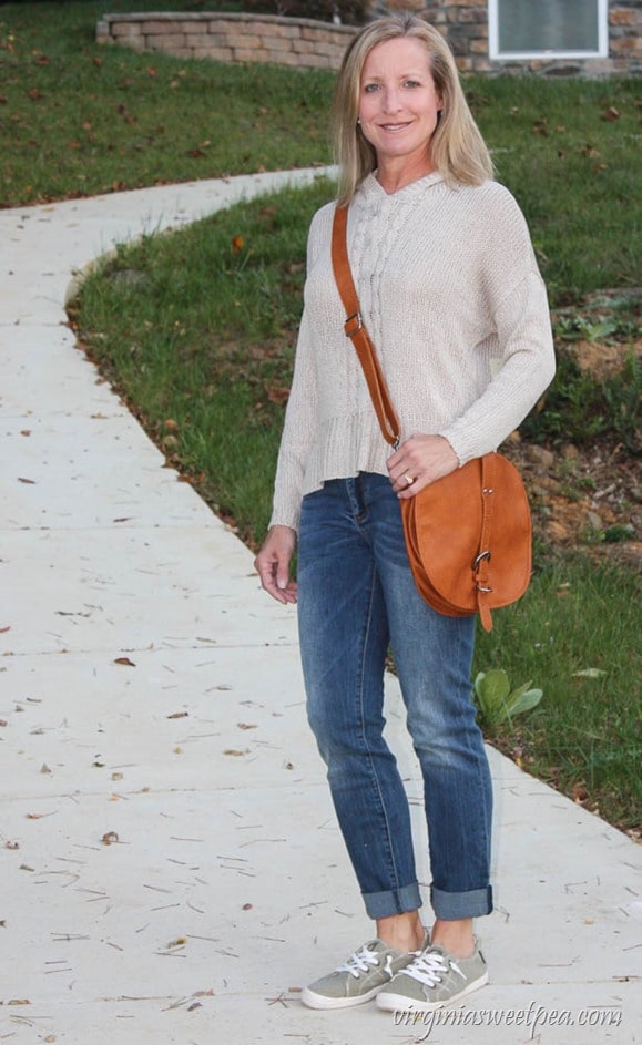 Stitch Fix Review for October 2017 - Linea Pelle Avalonne Saddle Crossbody - virginiasweetpea.com