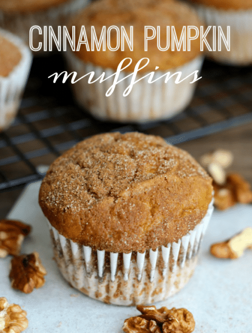 Cinnamon Pumpkin Muffins