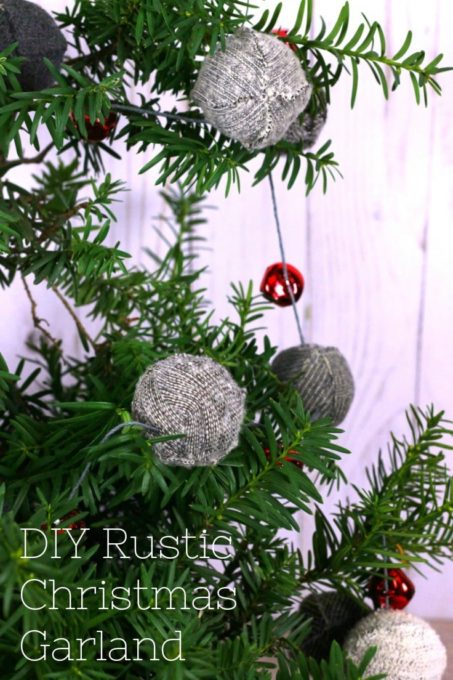 How to Make a Rustic Christmas Garland