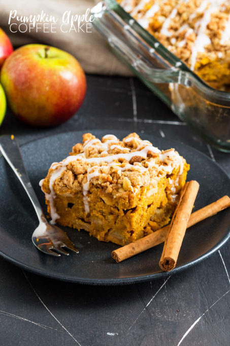 Pumpkin Apple Coffee Cake