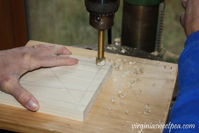 DIY Wood Lantern - Step-by-step Tutorial - virginiasweetpea.com