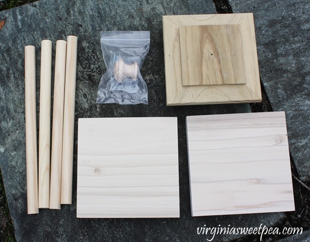 Supplies Needed to Make a DIY Wood Lantern