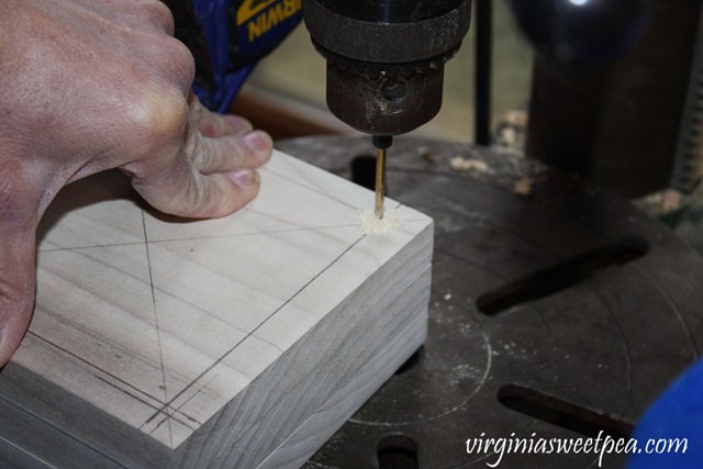 DIY Wood Lantern - Step-by-step Tutorial - virginiasweetpea.com