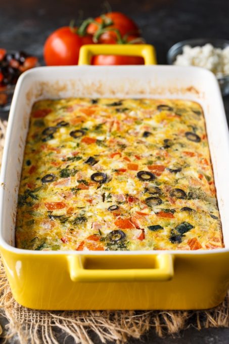 Mediterranean Brunch Bake