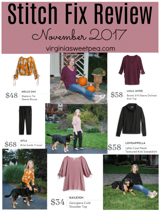 Stitch Fix Review - November 2017 - virginiasweetpea.com