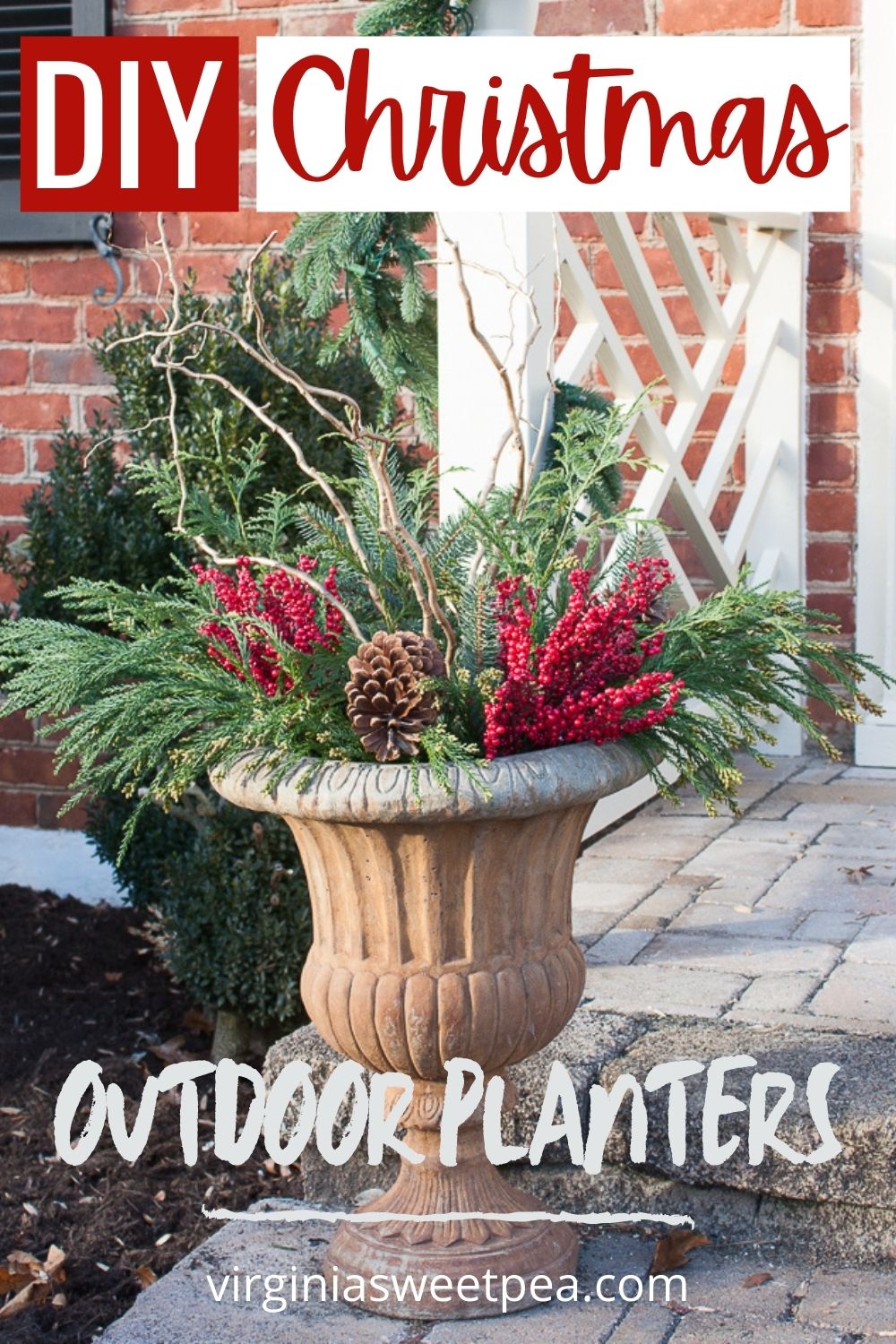 diy-christmas-outdoor-planters-sweet-pea