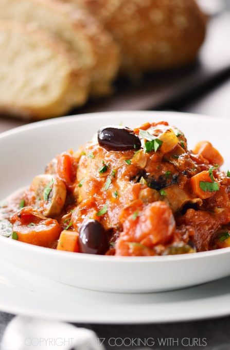 Skillet Chicken Cacciatore