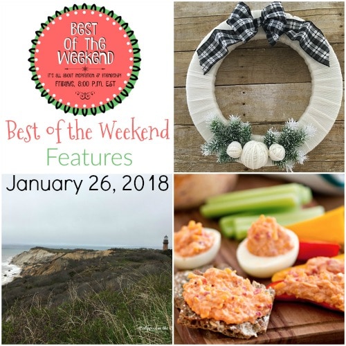 Best of the Weekend - Features for January 26, 2018 virginiasweetpea.com