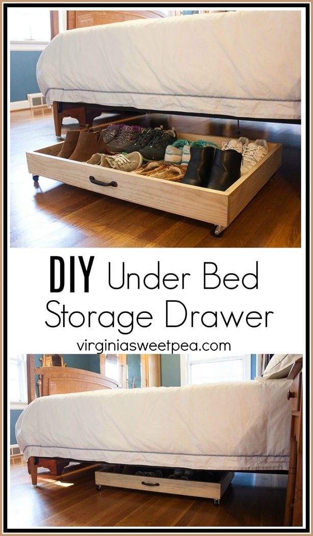 DIY Under Bed Storage Drawer 
