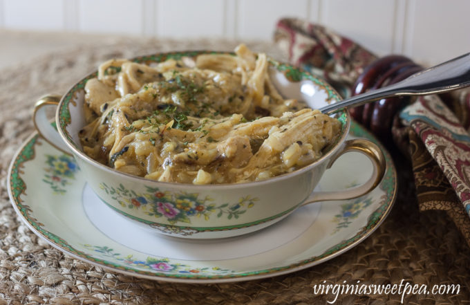 Instant Pot Chicken and Wild Rice Stew - Make this tasty stew start to finish in under 30 minutes using the Instant Pot. virginiasweetpea.com #instantpot #pressurecooking #pressurecooker #instantpotrecipe