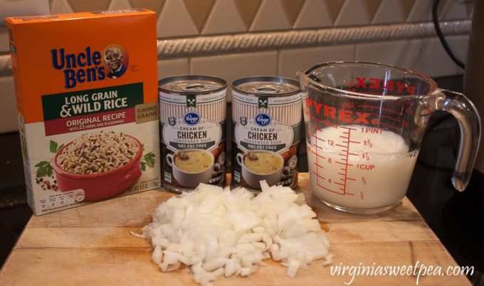 Ingredients to Make Instant Pot Chicken and Wild Rice Stew
