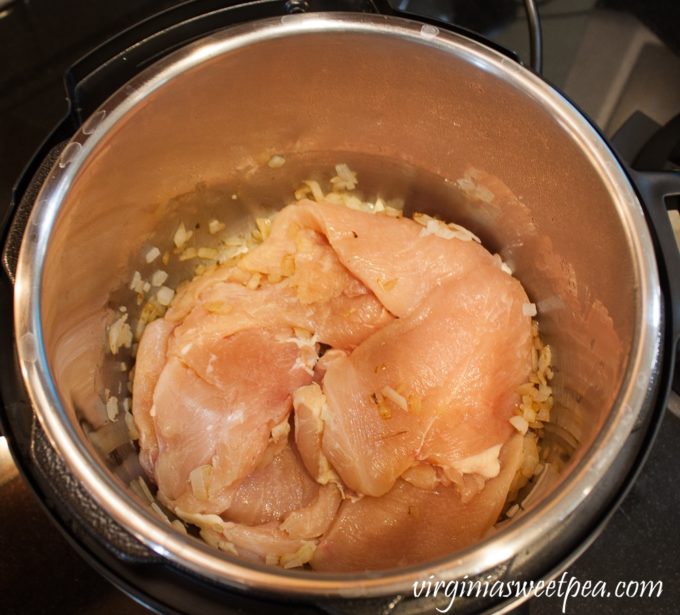 How to Make Chicken and Wild Rice Stew in the Instant Pot