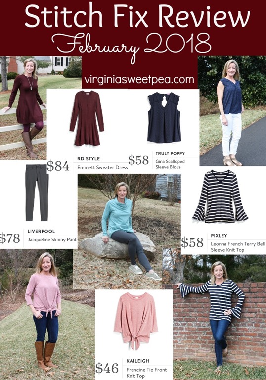 Stitch Fix Review for February 2018 - virginiasweetpea.com