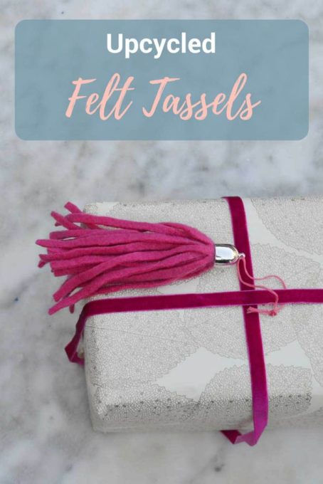 How to Make Tassels from Upcycled Sweaters