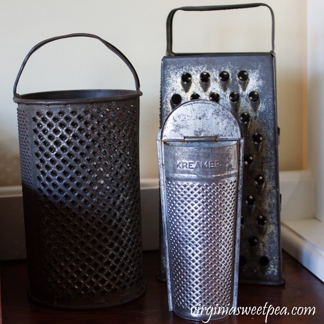 Collection of Vintage Kitchen Graters