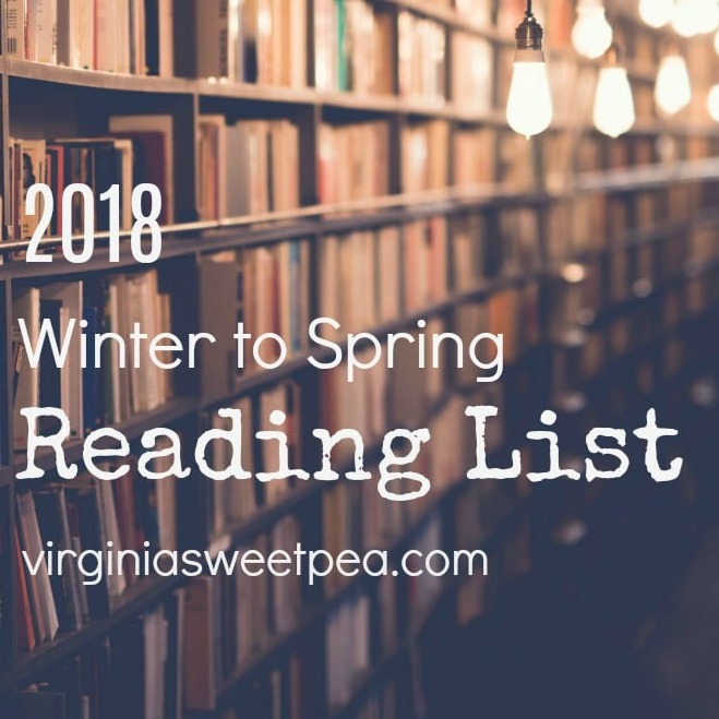 2018 Winter to Spring Reading List