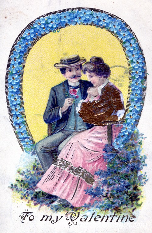 Vintage Valentine's Day Postcard from the Early 1900's