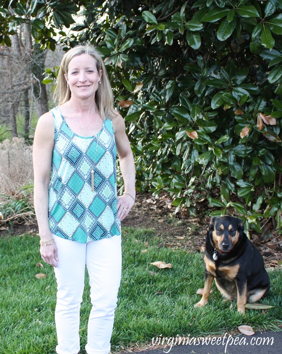 Stitch Fix Review for April 2018-Papermoon Shiba Swing Knit Top
