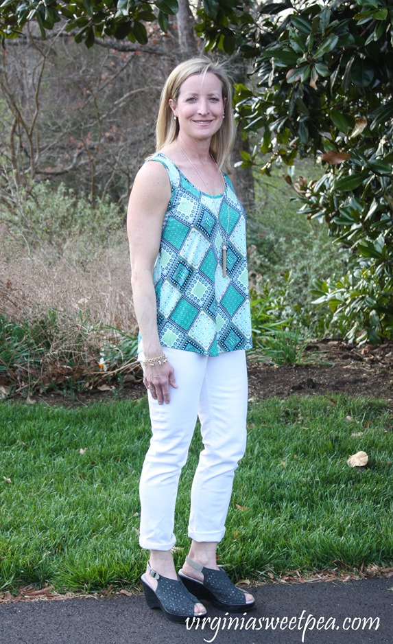 Stitch Fix Review for April 2018-Papermoon Shiba Swing Knit Top - virginiasweetpea.com