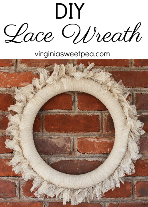 DIY Lace Wreath