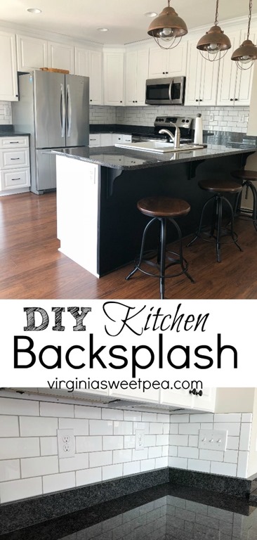 Smith Mountain Lake House Update–Kitchen Backsplash - Sweet Pea