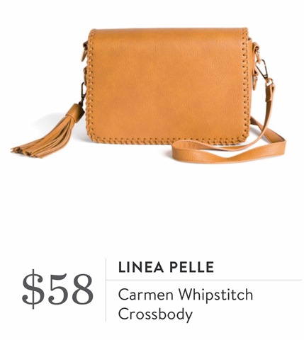 Stitch Fix Review for April 2018-Linea Pelle Carmen Whipstitch Crossbody - virginiasweetpea.com