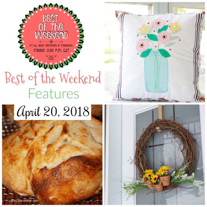 Best of the Weekend Features for April 20, 2018