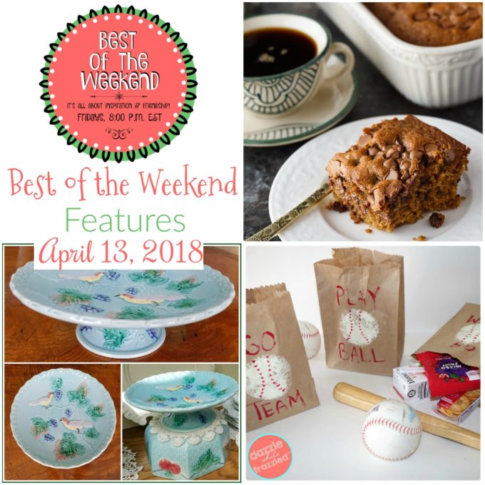 Best of the Weekend Party Features for April 13, 2018