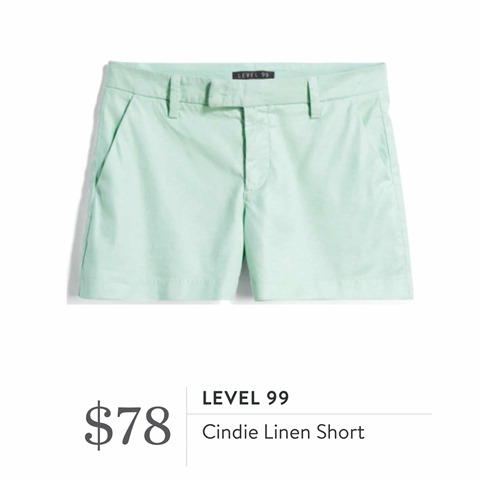 Level 99 Cindie Linen Short