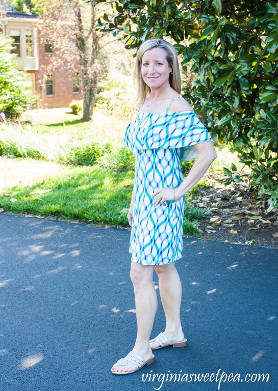 Stitch Fix Review May 2018 - Tart Collections Milana Cold Shoulder Knit Dress