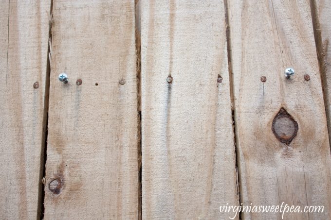 How to Use Keyholes to Hang a Message Board