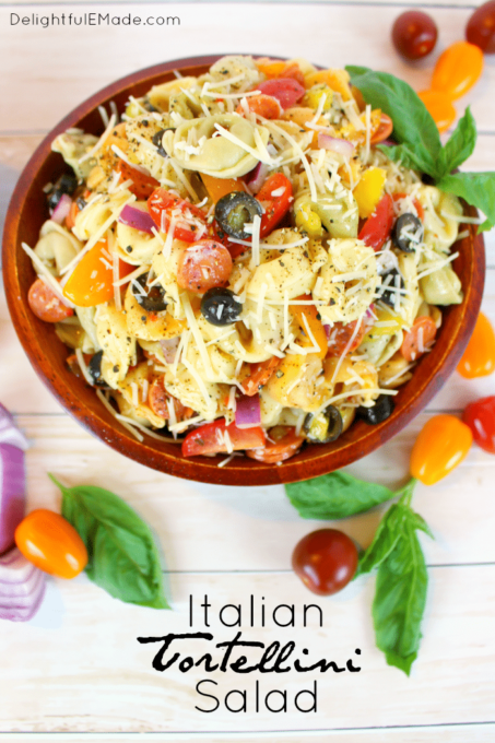 Italian Tortellini Salad - Best of the Weekend Feature for May 11, 2018