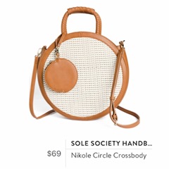 Sole Society Handbags - Nikole Circle Crossbody