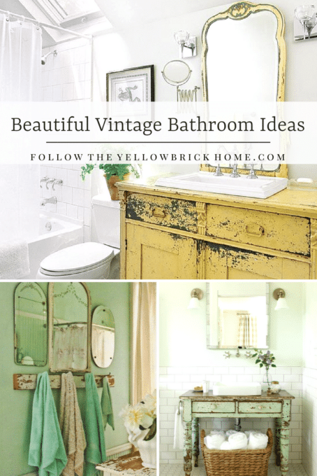 Beautiful Vintage Bathroom Ideas - Best of the Weekend Features for June 29, 2018