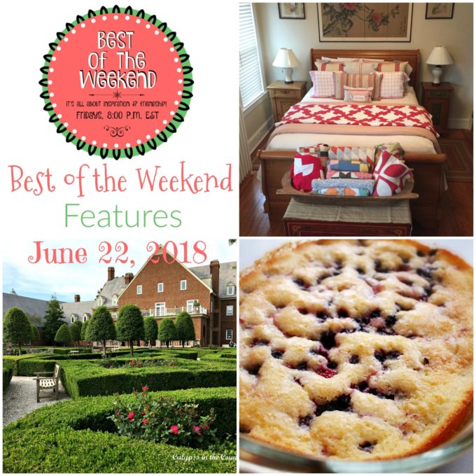 Best of the Weekend Features for June 22, 2018