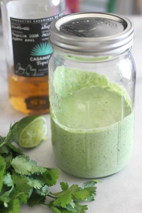 Creamy Tequila, Cilantro and Lime Salad Dressing - Best of the Weekend Feature for June 8, 2018