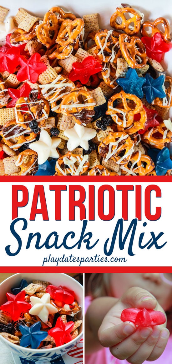 Patriotic Snack Mix - Best of the Weekend Feature for June 29, 2018