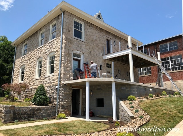 Touring the Stone House at Black Dog Salvage - My family connection to the home. #blackdogsalvage #roanokeva #hometour