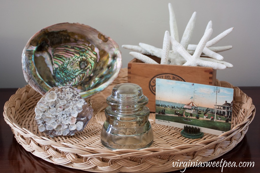 Decorating for Summer with Vintage Beach Decor Sweet Pea