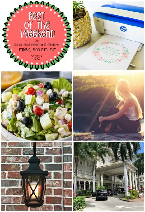 Best of the Weekend Features for July 27, 2018 - How to Print a Printable I Greek Chicken Salad I Tips for Reducing Anxiety Naturally I How to Create a Gaslight with an LED Lightbulb I Vacationing in Hawaii