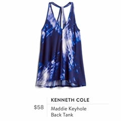 Kenneth Cole Maddie Keyhole Back Tank