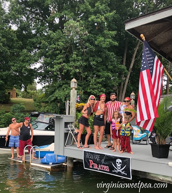 Pirate Days at Smith Mountain Lake - Anderson Pirate Family #smithmountainlake #sml #piratedays #smlpiratedays