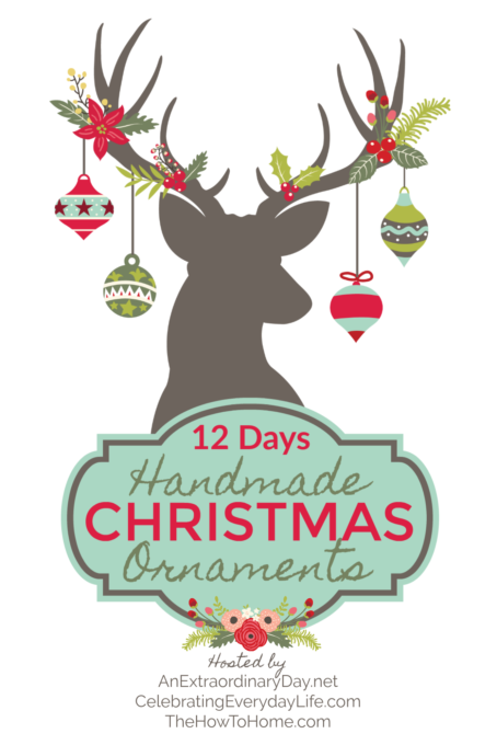 12 Days of Handmade Christmas Ornaments - Get tutorials for 12 Christmas ornaments that you can make for your tree. 